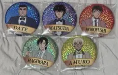 名探偵コナン コナン展 缶バッジB 警察学校組 5点セット