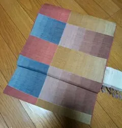 本場結城玉紬☆かすり袋帯☆結織苑☆正絹☆全通