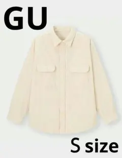 ジーユー コーデュロイ シャツ ジャケット