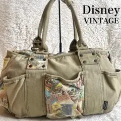 希少 ディズニーヴィンテージ コミック デニム トートバッグ ワッペン 1928のサムネイル