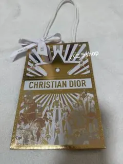 DIOR ディオール ホリデー 限定 2025 リボン付き ショッパー 紙袋B