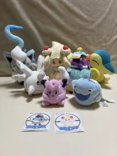 【3/11まで値下げ中】ポケモン　ぬいぐるみ　7体　まとめ売り