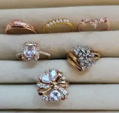 16〜19号 ビンテージリング6点まとめ売り