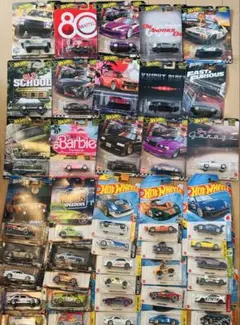 全て開封済みホットウィール ミニカー 42台　大量セット まとめ売り