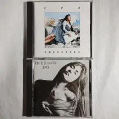 【CD】EPO　「FREESTYLE」＋「FIRE & SNOW」　2枚セット