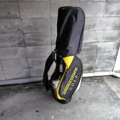 BRIDGESTONE GOLF キャディバッグ ブラック イエローのサムネイル