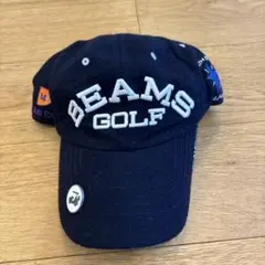 BEAMS GOLF ネイビーキャップ