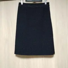 インディヴィ　ツイードタイトスカート
