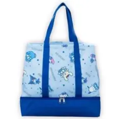 サンリオキャラクターズ　デニムショータイム　保冷ポケット付き　2段トートバッグ