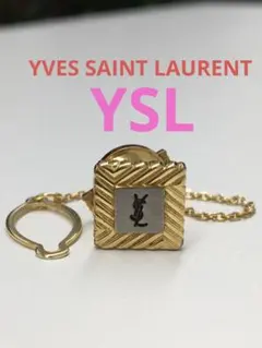 イブサンローラン　YVES SAINT LAURENT YSLロゴ タイタック