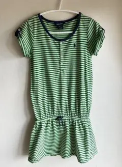 ラルフローレン ボーダーワンピース チュニック 140(8-10)