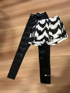 adidas marimekko ショートパンツ タイツ セット