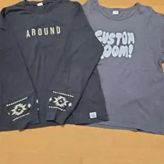 SECOND 2nd長袖、半袖カットソー2枚セット