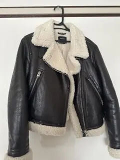 Bershka レザー ライダース ジャケット