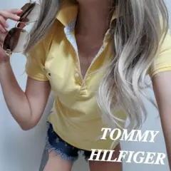 A12224 TOMMY HILFIGER 毛羽立ちややあり 私物ポロシャツ