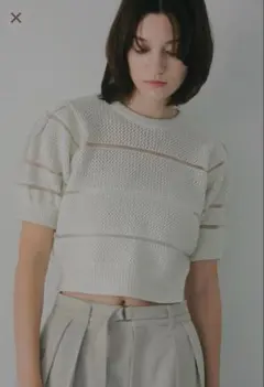 Maison de Dolce. メゾンドドルチェ ハイネックノースリトップス 