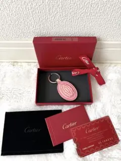 Cartier ハッピーバースデー マストライン チャーム キーホルダー レッド 2026年最新】Cartier レディース キーホルダー・キーリングの人気