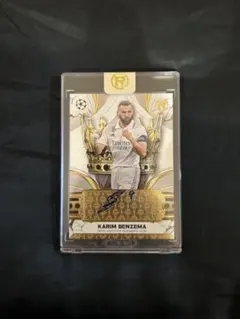 カリム・ベンゼマ 直筆サイン /10 Topps Reverence