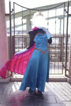 アナ コスプレ 仮装 衣装 アナ雪2 冒険アナ フルセット - メルカリ