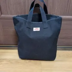 ピ*い様 DANTONブラックキャンバストートバッグ２WAYのサムネイル