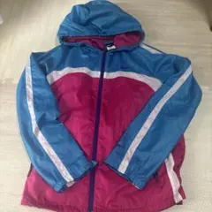 Nike フード付きウィンドブレーカー L 水色/ピンク