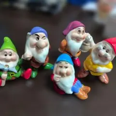 MATTEL(マテル) 白雪姫 七人の小人 フィギュア 7種セット【1993年