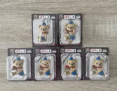ぽすくまフィギュアストラップ　3種コンプリート ＋おまけ6個セット