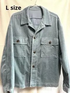 【希少】レイジーブルー　グリーンのコーデュロイジャケット　Lサイズ