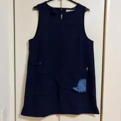 スカンジナビアンフォレスト チュニック型エプロン LL-3Lサイズ　ハリネズミのサムネイル