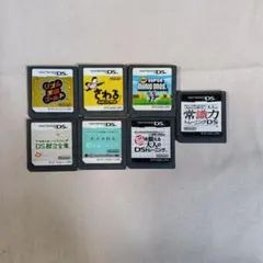 任天堂DS ソフト 7個セット(動作確認なし)