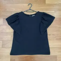 grove フレアスリーブ　カットソー黒M