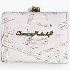 キッズ用三つ折り財布　ピンク