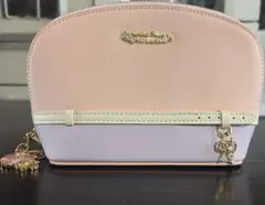 新品サマンサタバサメイクポーチ リボン チャーム付き