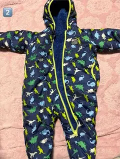 ミキハウスPICNIC 恐竜柄 アウター 80-90サイズ