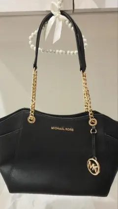 MICHAEL KORS 黒 トートバッグ