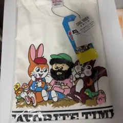 【新品】グッピーラムネコラボTシャツ　Mサイズ　モジャッシュ　白
