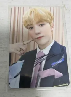 Ateez makestar ユノ 直筆 サイン トレカ