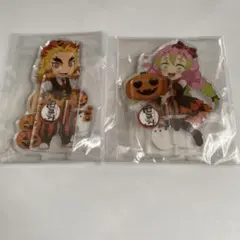 鬼滅の刃 ハロウィン アクリルスタンド 煉獄杏寿郎 甘露寺蜜璃