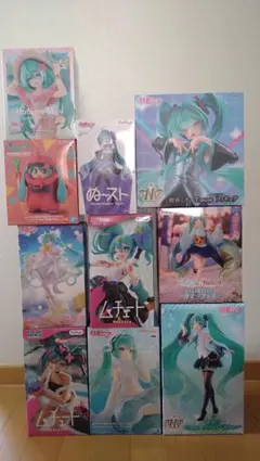 初音ミク·プライズフィギュア·7体セット·新品未開封 - メルカリ