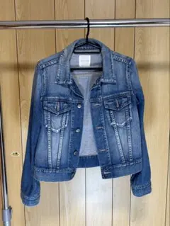 LOWRYS FARM デニムジャケット Gジャン ブルー M