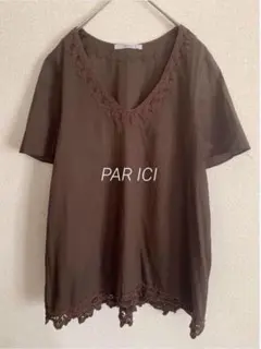 PAR ICI レース付き　ブラウスのサムネイル