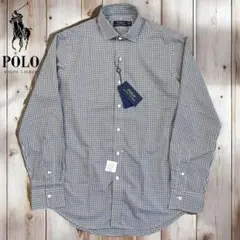05M940◯ RALPH LAUREN 新品 ギンガムチェック 長袖シャツ M