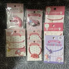 マイメロヘアゴム&チャームバンド