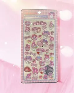 ボンボンドロップシールのマイメロディ柄