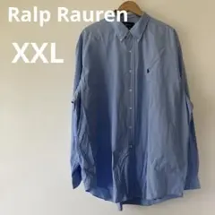 Ralp Rauren ラルフ・ローレン 長袖シャツ ライトブルー XXL