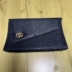 ブラック サメ革クラッチバッグのサムネイル