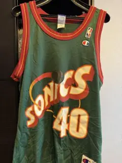 シアトル・スーパーソニックス ショーンケンプ ユニフォーム 40