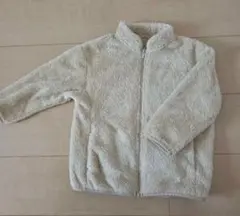 UNIQLO フリースジャケット 90cm ベージュ