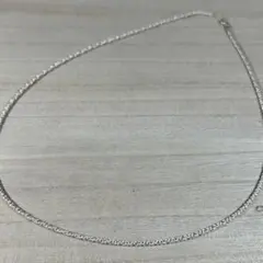 ROYAL JEWELRY プラチナ850 ブルースピネルクリスタルネックレス 