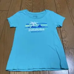 水色パタロハHONOLULU patalohaTシャツ　パタゴニアXS